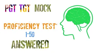 TGT PGT English Mock Proficiency Test answers I AP DSC 2018 ENGLISH