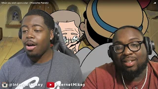 When you wish upon a star - (Pinocchio Parody) REACTION @Meatcanyon