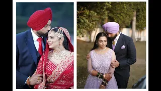 Lovepreet Singh & Simranjit Kaur Wedding Highlight by Onkar Studio Batala.