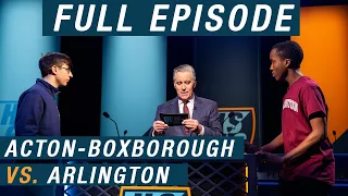 Acton-Boxborough vs. Arlington | Qualifying Round | High School Quiz Show (1102)