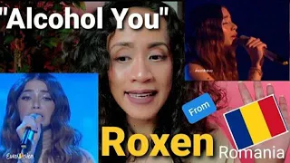 FIRST REACTION! ROXEN SINGING ALOCHOL YOU" ROMANIA EUROVISION 2020