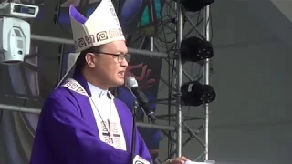 Bishop Ambo's Strong Message During His Homily at the 2nd Day of the CFC-SFC ICON 2018