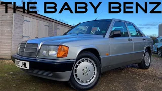 The Mercedes 190E Was The Baby Benz To Beat BMW! (1992 1.8 Automatic Road Test)