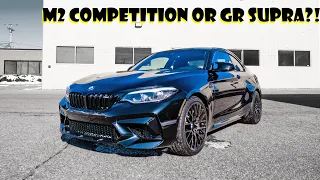 First time in a BMW M2 Competition!