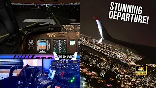 The ULTIMATE Immersive | Realistic MSFS Experience | Dubai TAKEOFF | ULTRA REALISM | PMDG BOEING 737