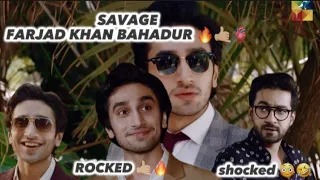 SAVAGE FARJAD KHAN BAHADUR 🔥♥️🤙🏼 Farjad Rocked AK shocked 😂🤙🏼🔥