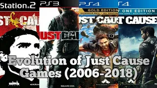 Evolution of Just Cause Games (2006-2018)