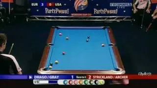 Mosconi Cup 2008 - Day 1 Match 4 - Drago-Gray vs Strickland-Archer 3/6