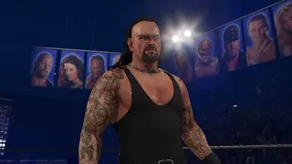 The Undertaker returns to attack AJ Styles: WWE Elimination Chamber 2024 WWE 2K24 #trending