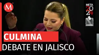 En Jalisco, culmina el primer debate para la gubernatura