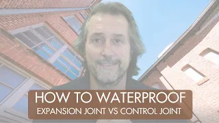 How To Waterproof Expansion Joints vs. Control Joints?