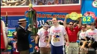 Tale of 3 hot dog eating contests