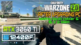 Call of Duty Warzone 2 Gameplay | RTX 3060 TI | i5 12400F | Benchmark Test (After Upgrading PC)