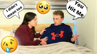 She Hit Me In My Sleep Prank *She Cried*