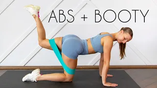 20 MIN ABS & BOOTY - on the floor, no squats/lunges