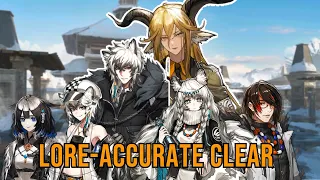 [Arknights] - Can You Clear Break the Ice with Story-Accurate Operators?