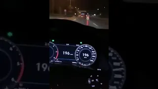 Golf 7 GTD vs passet R line💪❤️ ( top speed Algérie)