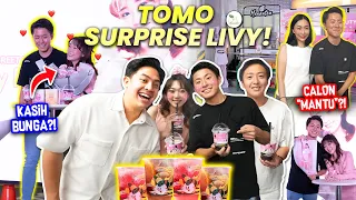 TOMO SURPRISE LIVY!? AKHIRNYA JEROME YUSUKE TOMO LIVY NGUMPUL! SERU BANGET😂