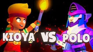 KIOYA ❤️ VS POLO 👒 Qui l'emportera 🤯✨ ????#brawlstars