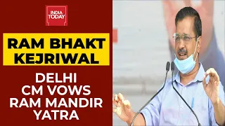 Delhi Govt Follows 10 Principles Of Ram Rajya, Says Kejriwal, Promises To Take Elderly To Ram Temple