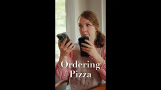 crunchy mom gets pizza delivered