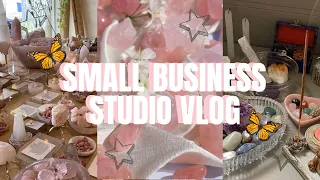 SMALL BUSINESS VLOG #1  📦 | package 250+ orders with me, a day in my life as a small business owner