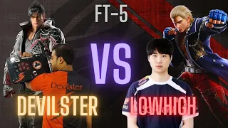 Tekken 8 | LowHigh Steve Is A Monster ! Devilster Vs LowHigh FT5!