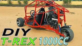 Build a T-REX Three Wheeled Motorcycle 1000cc