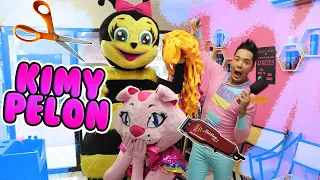 Kimy pelona 🧑‍🦲 - kimy la gatita en problemas / Kids Play