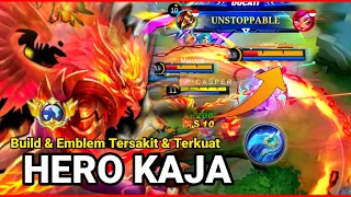 KAJA META HERO BUILD!! THE SICKEST KAJA BUILD 2023 - KAJA GAMEPLAY MOBILE LEGENDS