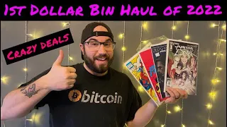 1st Dollar Bin Comic Book Haul of 2022 - CRAZY DEALS!