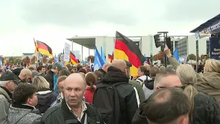German far right holds demonstration in Berlin against rising prices | AFP