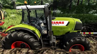 Everywhere MUD but Claas passed it... (CLAAS STUCK IN MUD)