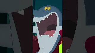 Scary movie #halloween #shorts  #zigandsharko Zig & Sharko | Cartoon for kids