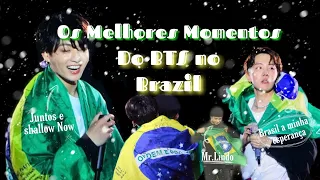 OS MELHORES MOMENTOS DO BTS NO BRASIL