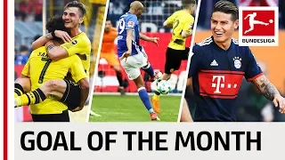 Top 10 Goals in April 2018 - Vote for the Goal of the Month