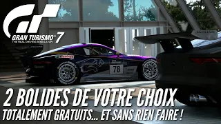 Gran Turismo 7 - 2 bolides de votre choix totalement gratuits... et sans rien faire !