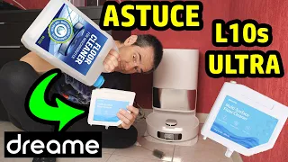 ✅ ASTUCE : REMPLIR LE RÉSERVOIR DE DÉTERGENT DU DREAME L10s et L20 ULTRA ✅