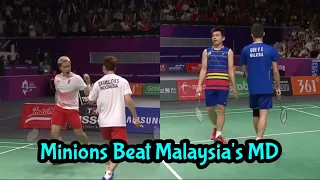 Kevin Sanjaya/Marcus Gideon Beat Malaysia's Player Goh V Shem/Tan Wee Kiong