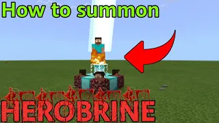 How to summon Herobrine in Minecraft(Real 100% Work)