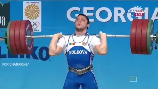 European Weightlifting Championships 2015     85 kg. Alexandru Dudoglo