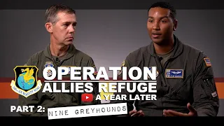 349 AMW Support of Operation Allies Refuge - Part 2: Nine Greyhounds