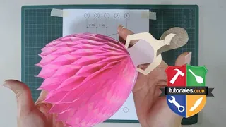 Como hacer Una Muñeca De Papel | Tecnica Nido de Abeja