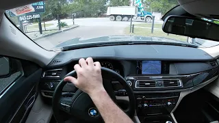 POV Review | BMW 750Li Twin Turbo Test Drive - Filmed w/ GoPro Hero 7 White Edition