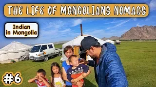 THE LIFE OF MONGOLIANS IN TRADITIONAL HUT ( GER )