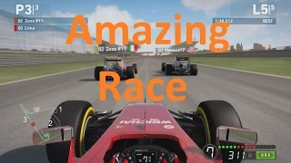 F1 2014 Online race amazing finish China