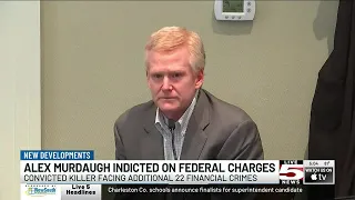 VIDEO: Federal grand jury returns 22-count indictment against Alex Murdaugh