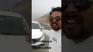 Self Cooking @ Leh-Ladhak in Car