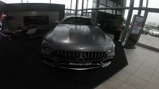 Mercedes Benz GT 4-door 63s AMG walk around and interior 4K