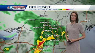 Video: Showers and storms Wednesday afternoon 4/28/21